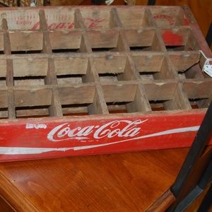 Antique Coca Cola crate for your decor